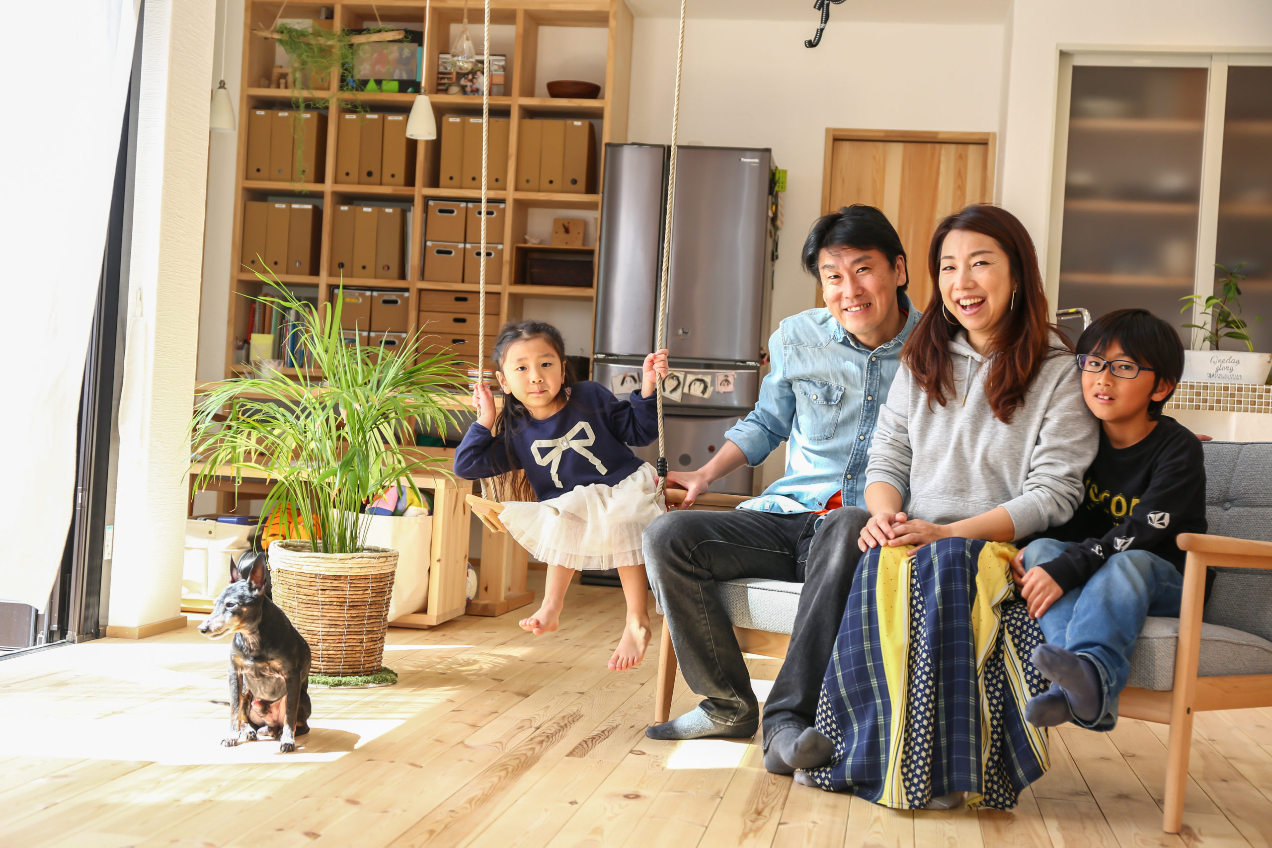 室内の空気が、家族の健康を守る